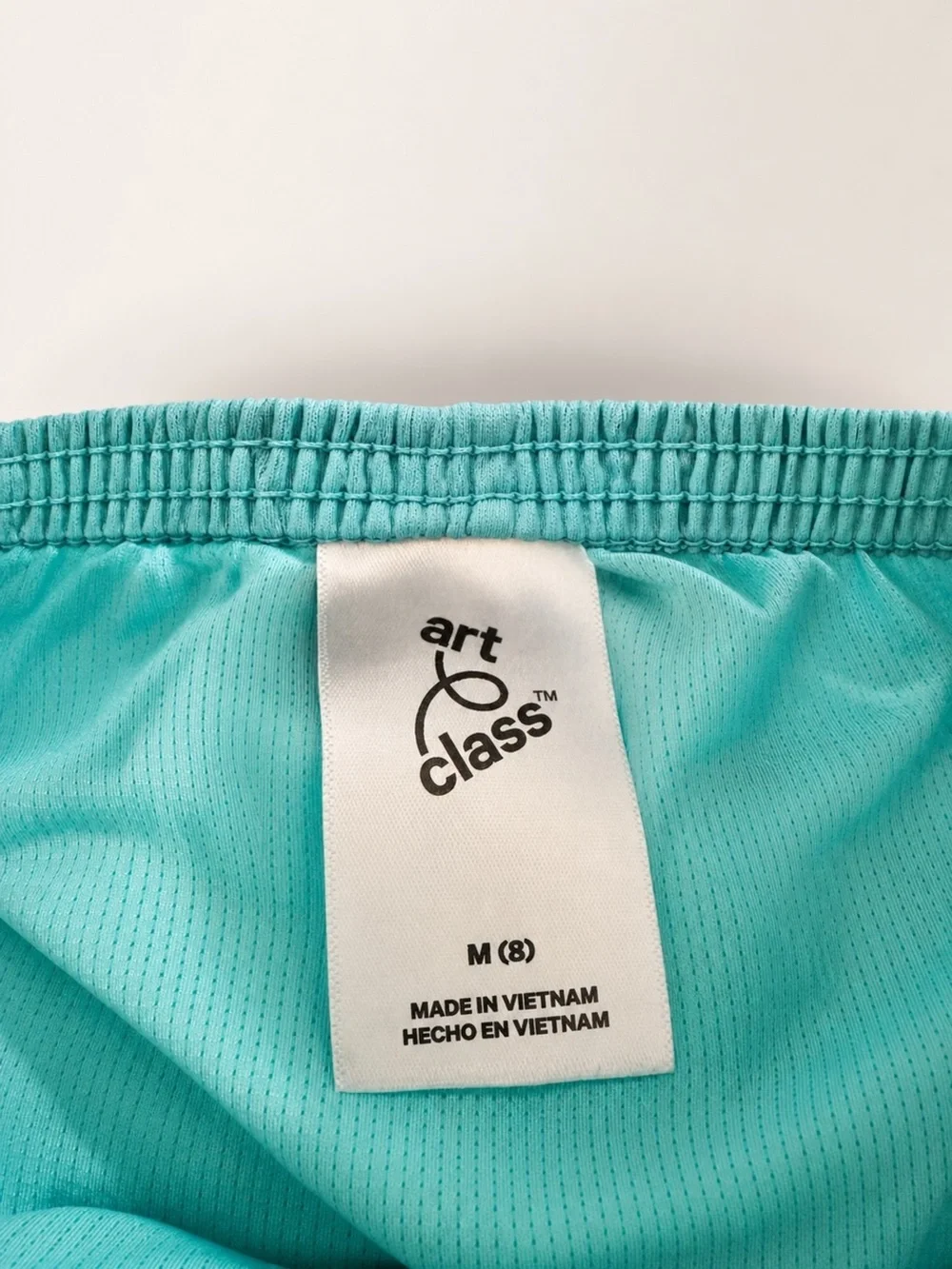 art class Aqua/Turquoise Kids Athletic Shorts